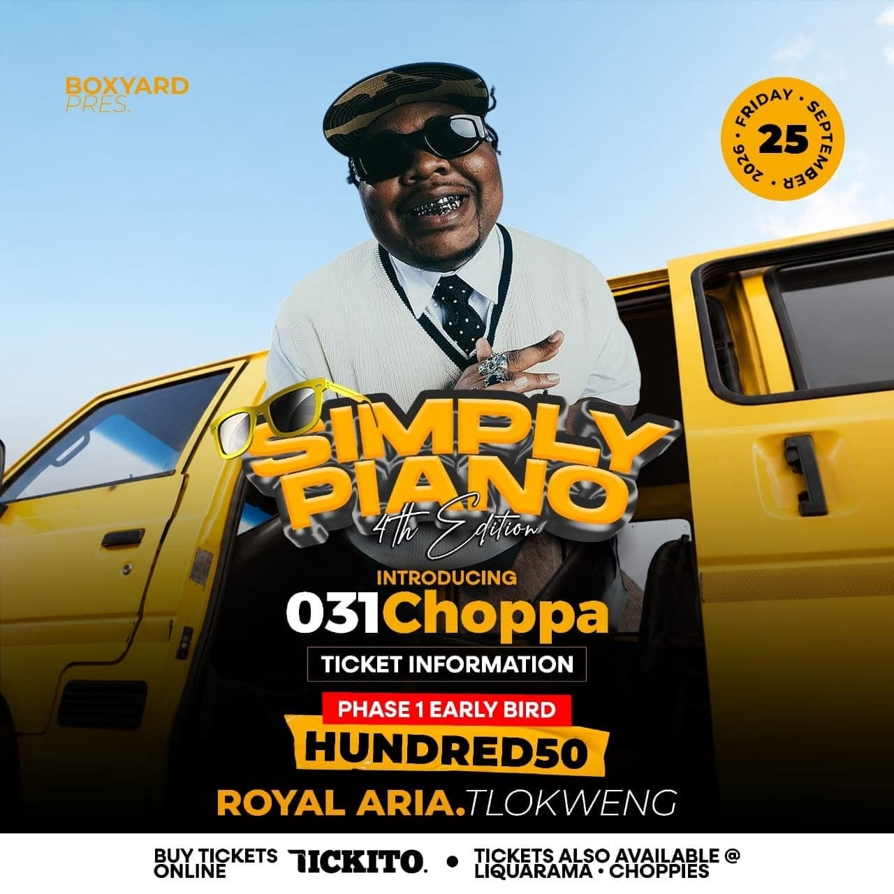 031Choppa — official Simply Piano announcement artwork