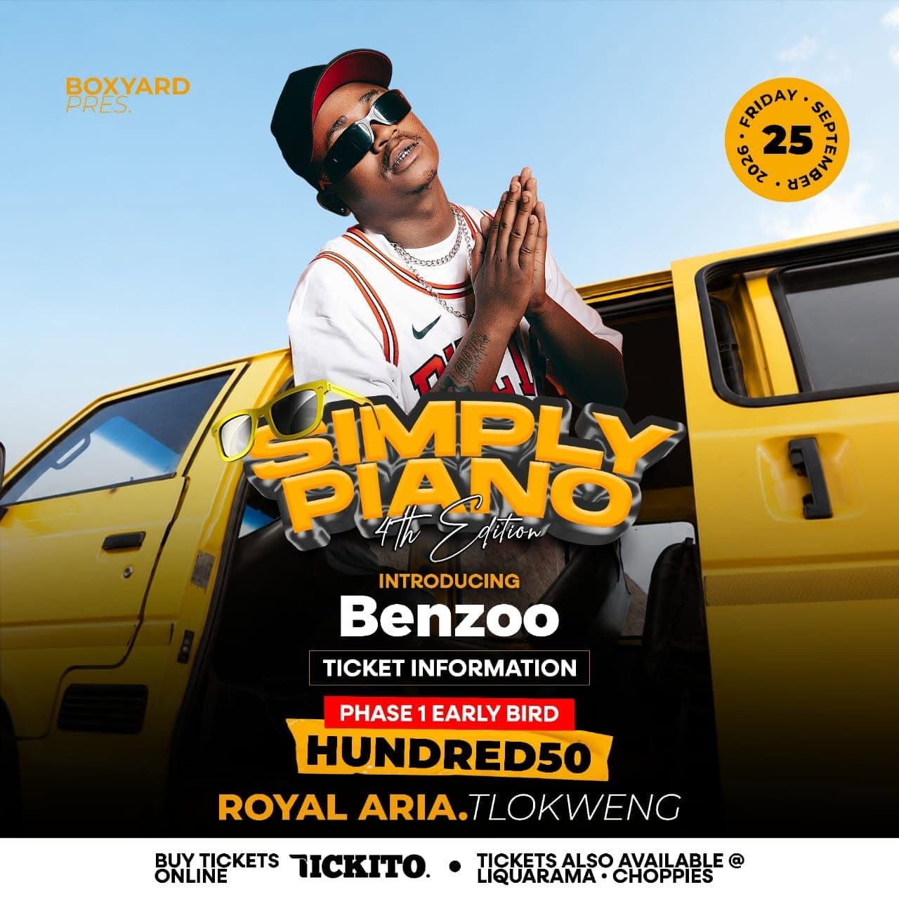 Benzoo — official Simply Piano announcement artwork