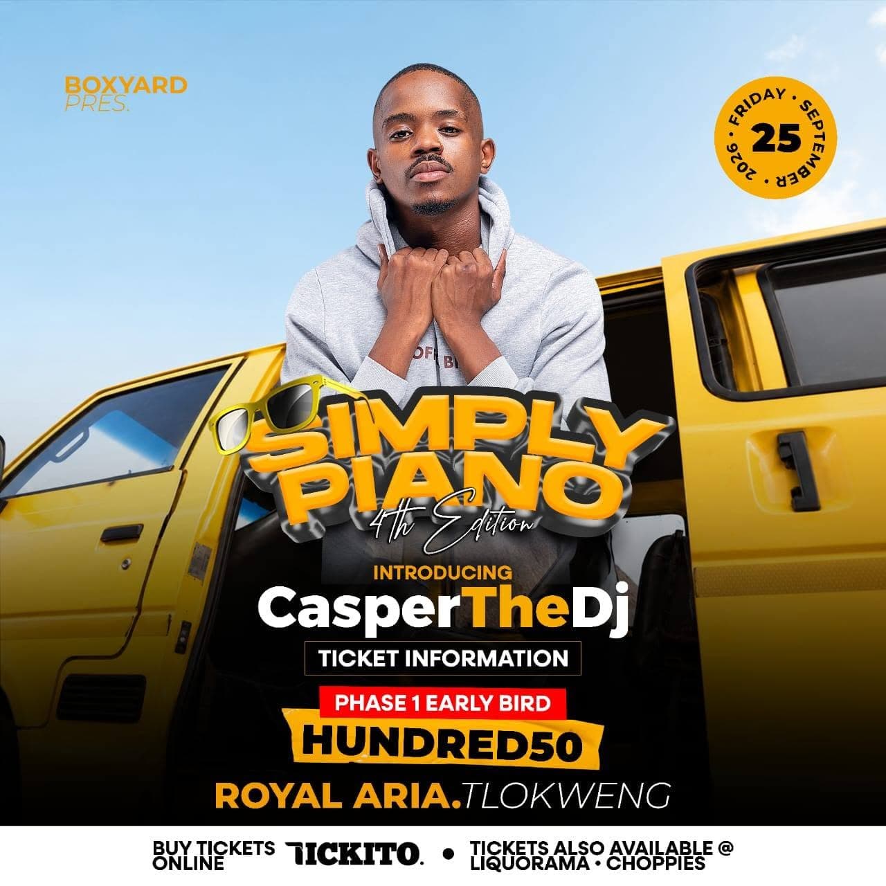 Casper The DJ — official Simply Piano announcement artwork