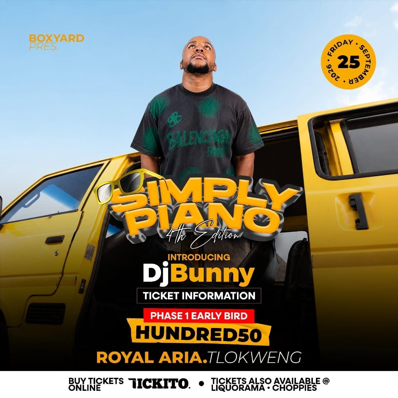 DJ Bunny — official Simply Piano announcement artwork