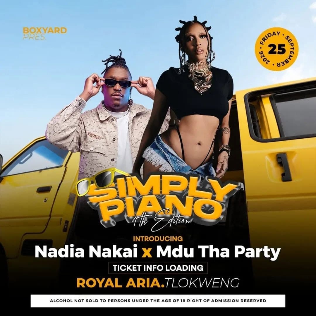 Nadia Nakai × Mdu aka TRP — official Simply Piano announcement artwork